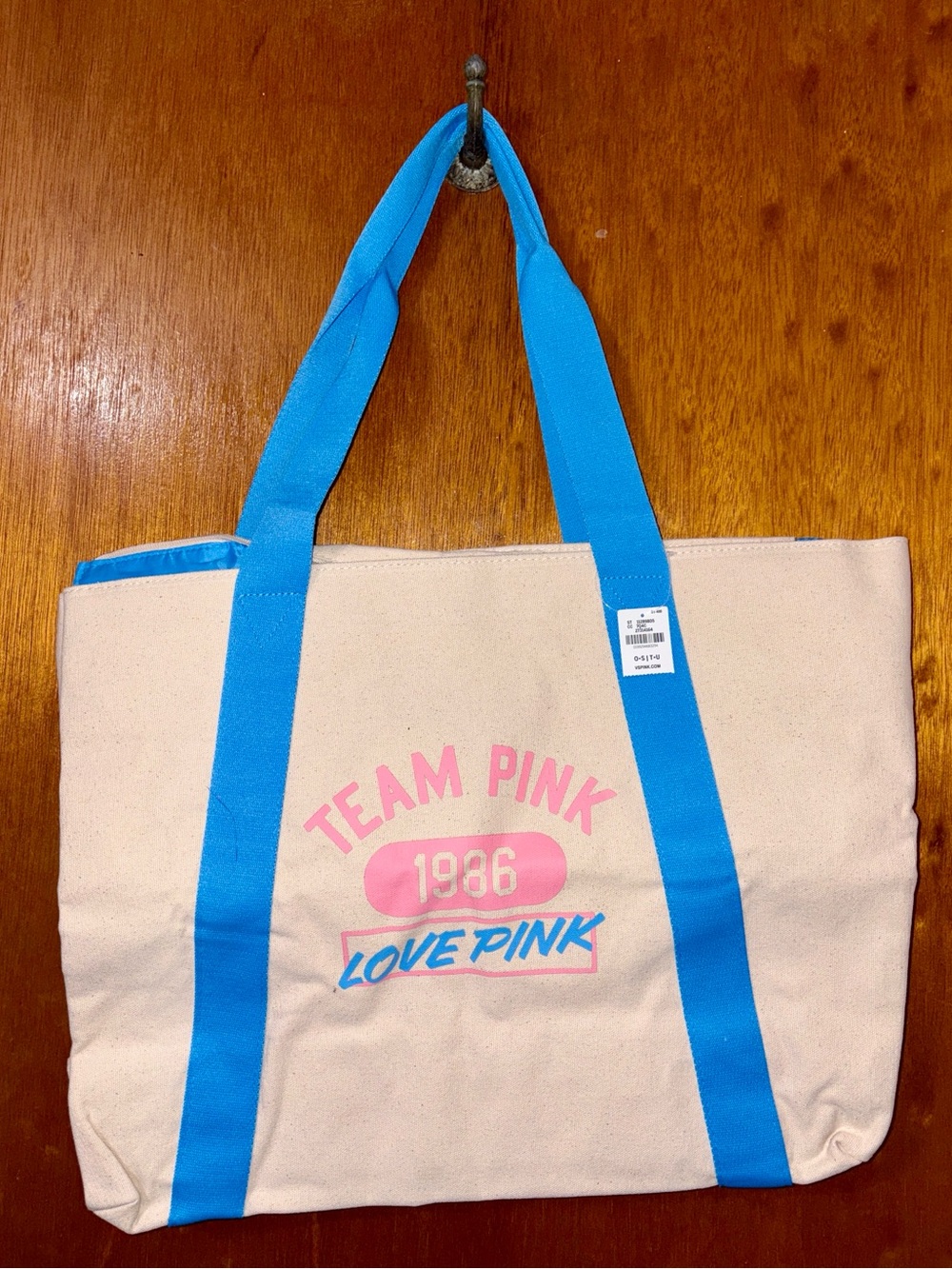 Victoria Secret Pink Canvas Bag
